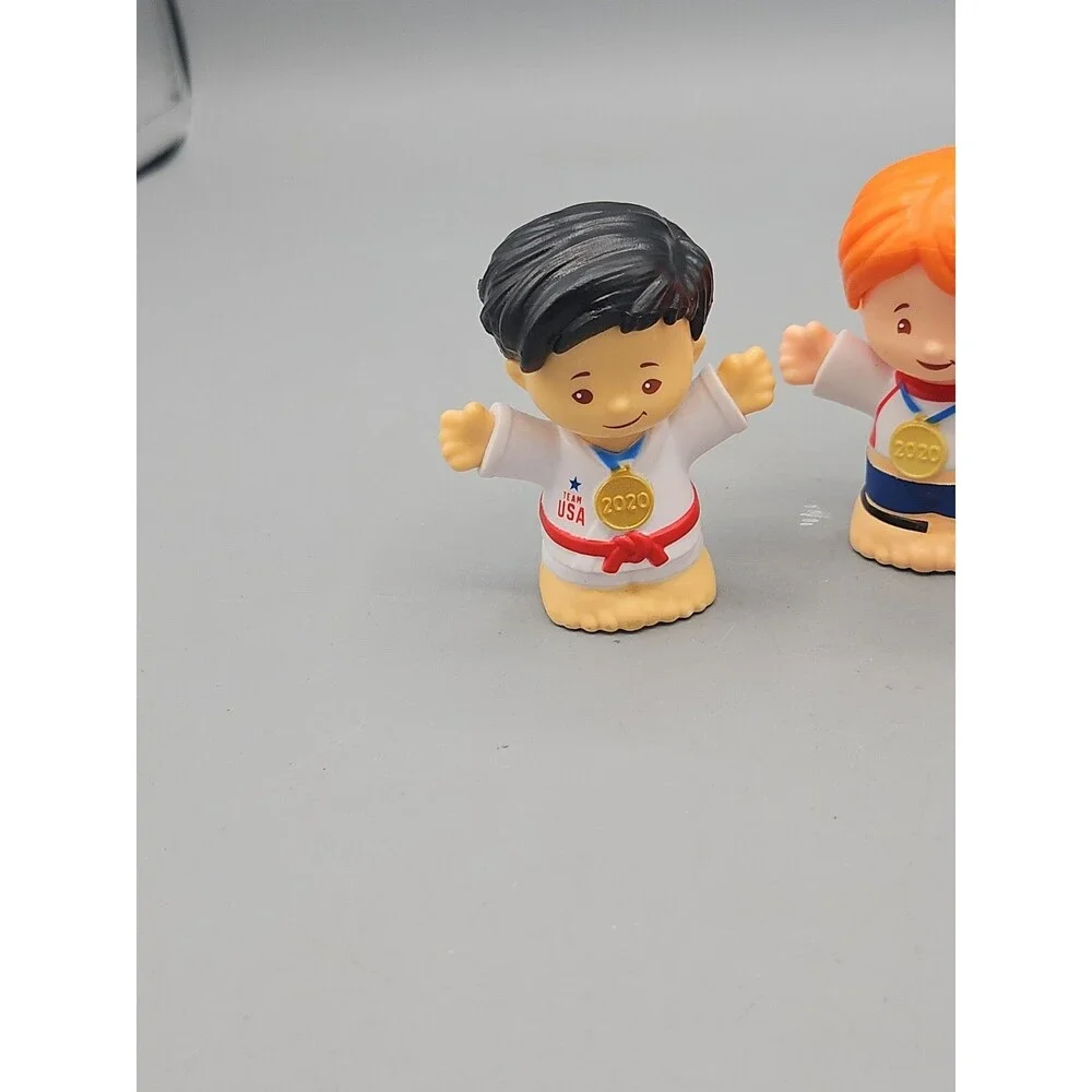 Fisher Price Little People Team USA 2020  Surfer Climber Karate